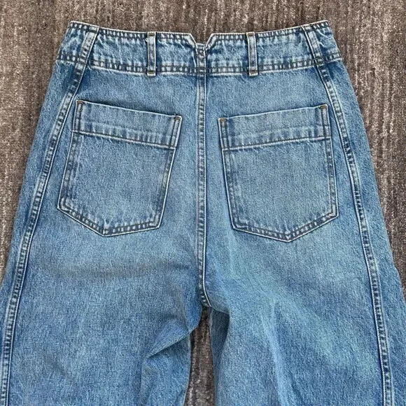 Apiece Apart High Waist Wide Leg Jeans - Picture 10 of 10